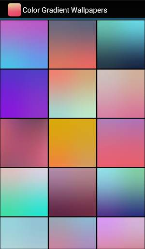 Color Gradient Wallpapers screenshot 3