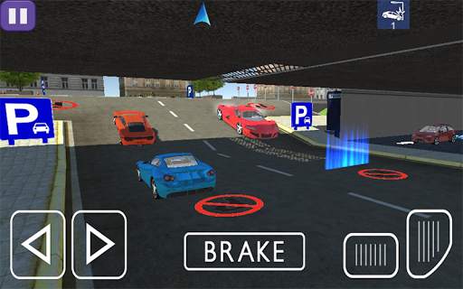 Real Car Parking: Basement Driving School Sim 3D screenshot 3