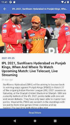 Cricket Score Now screenshot 5