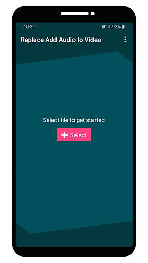 Replace Add Audio to Video screenshot 1
