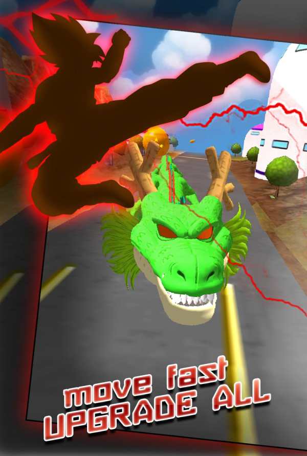 Free 3D Super Dragon Run screenshot 2