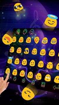 Music Notes Keyboard Theme screenshot 2