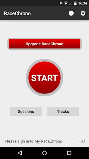 RaceChrono screenshot 1