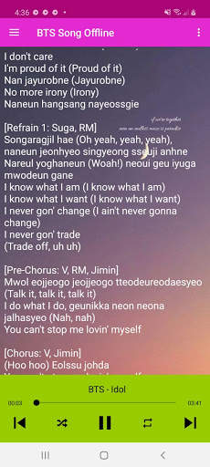 BTS Song Offline screenshot 6