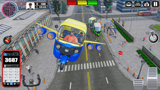 Auto Rickshaw 3D: Tuk Tuk Game screenshot 5