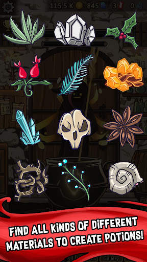 Alchemy Clicker - Potion Games Idle Fantasy Rpg screenshot 4