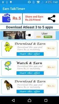 Earn TalkTime  screenshot 2