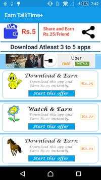 Earn TalkTime  screenshot 2
