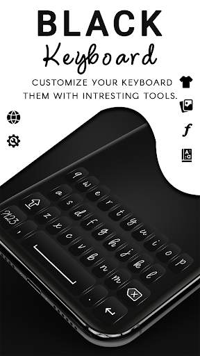 Black Style Keyboard screenshot 4