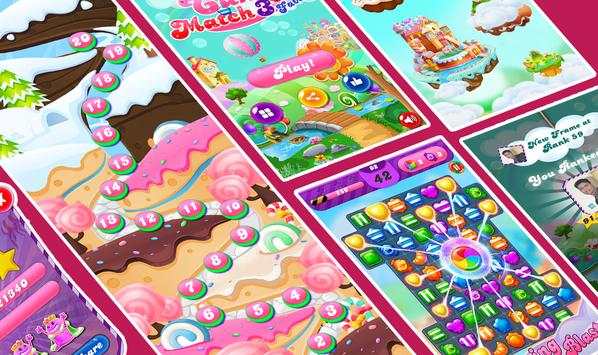 Candy Match 3 Fever screenshot 12