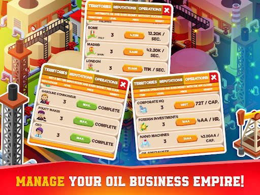 Oil Tycoon idle tap miner game screenshot 9