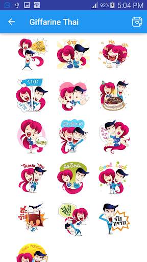 HD Emoji Stickers for all Messengers screenshot 7