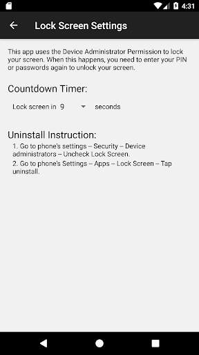Lock Screen - One Tap Turn Off Screen screenshot 4