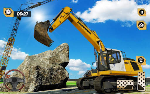 Heavy Excavator Construction Crane Simulator 2019 screenshot 1