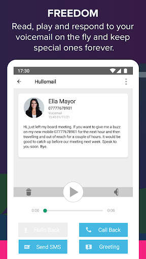 Hullomail Voicemail screenshot 4