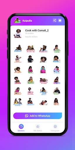 Kaipulla: Tamil Whatsapp Stickers, WAStickers screenshot 5