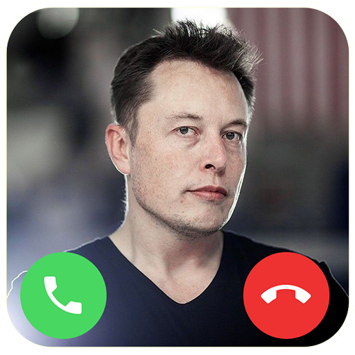 Elon Musk fake Video Call icon
