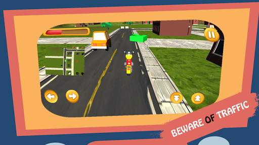 Pizza Delivery: Bike Simulator screenshot 11