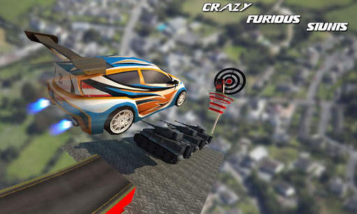 mid Air Ramp Car Stunts 3D screenshot 3