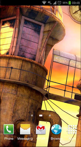3D Steampunk Travel Pro lwp screenshot 4