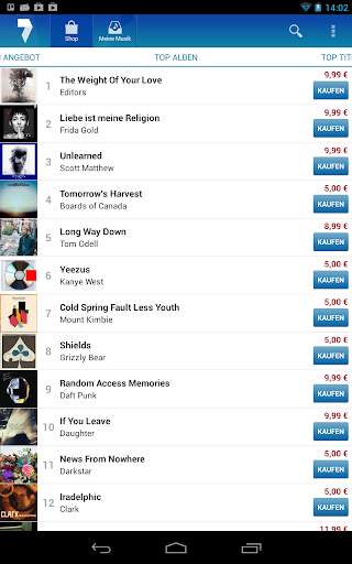 7digital Musik für Android screenshot 9