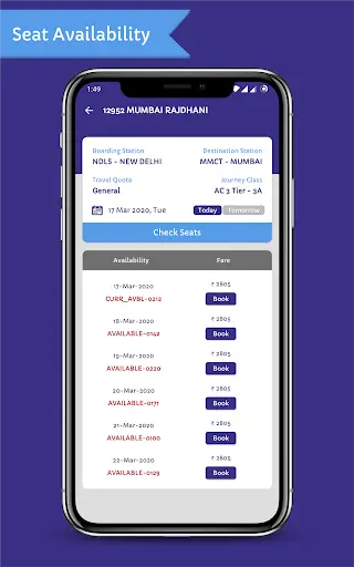 Indian Railway IRCTC Info App screenshot 2