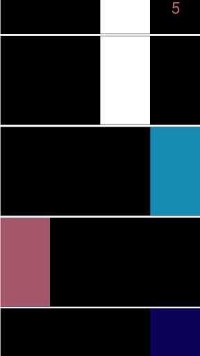 Piano tile dont tap White 2016 screenshot 3