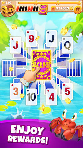 Solitaire Tribes：Tripeaks game screenshot 3