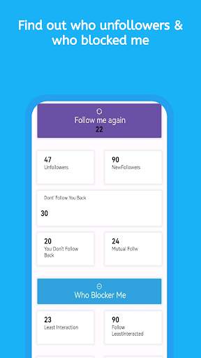 Unfollowers Followers Lite screenshot 2