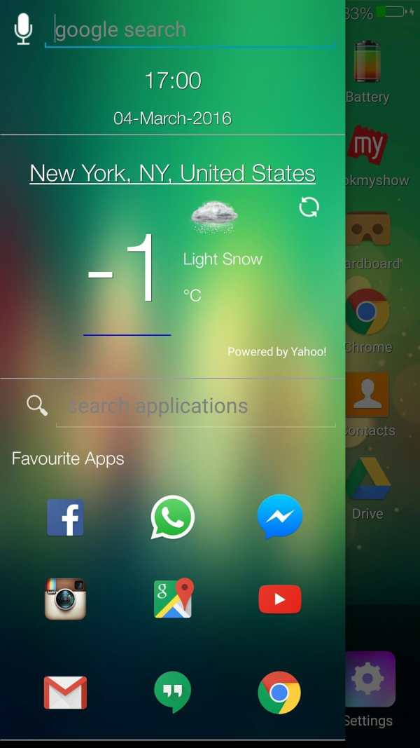 Titan os 9 Launcher i7 theme screenshot 1