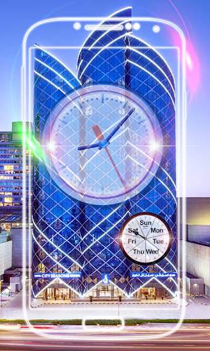 Dubai Clock Live Wallpaper screenshot 2