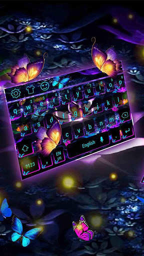 Keyboard night moths स्क्रीनशॉट 2