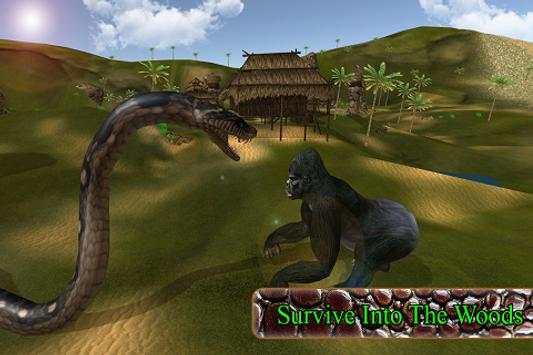 Real Angry Anaconda Snake Simulator 3D screenshot 2