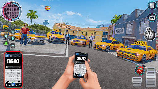 City Taxi Driving: Taxi Games screenshot 2