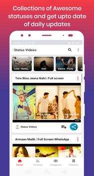 Status Video Song - Download Status - Status Saver screenshot 1