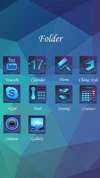 I am black GO Launcher Theme screenshot 5