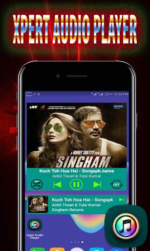 Xpert audio player screenshot 2