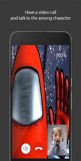 video call and chat simulator for among us screenshot 2