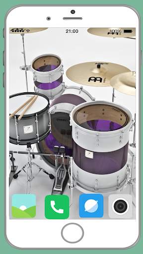 Drum Set Full HD Wallpaper screenshot 3
