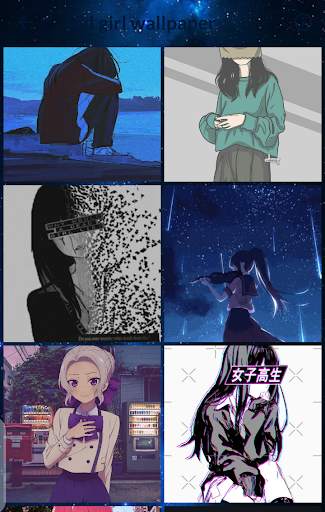 sad girl wallpaper anime screenshot 5