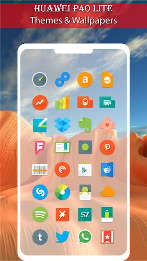 Themes for Huawei P40 Lite: Huawei P40  Launcher screenshot 1