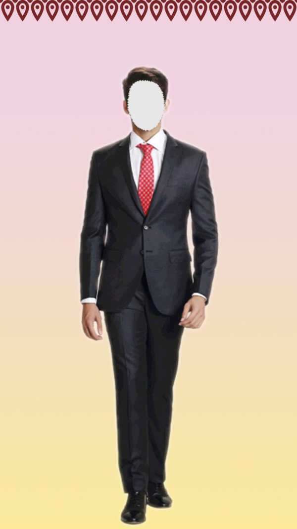 Men Suit Face Changer 1 تصوير الشاشة