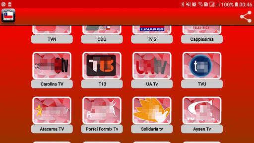 Canales Tv Chile screenshot 2