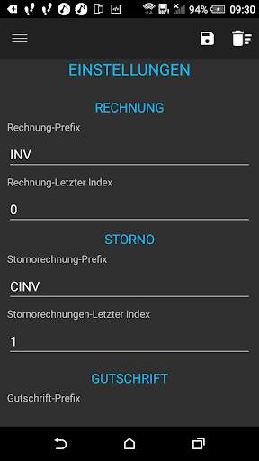 Mobile Rechnungen screenshot 7