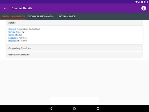 Astra Frequency List screenshot 18