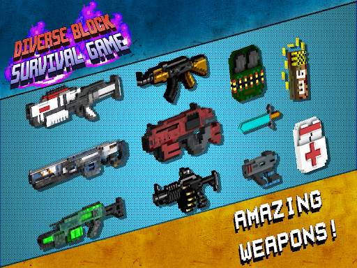Diverse Block Survival Game screenshot 2