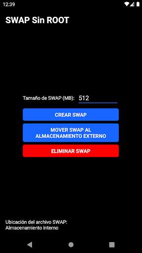 SWAP Sin ROOT screenshot 1
