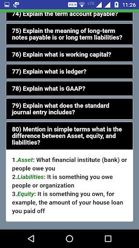 Accounting Interview Questions скриншот 7