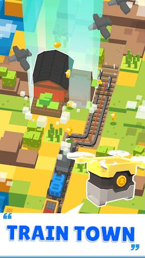 Train Town - 3D Build of Craft World screenshot 3