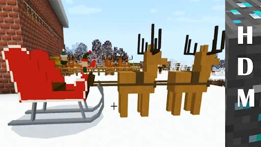 Snow minecraft christmas mod screenshot 6